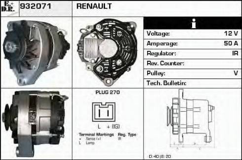 EDR 932071 - Alternateur cwaw.fr