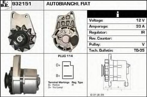 EDR 932151 - Alternateur cwaw.fr