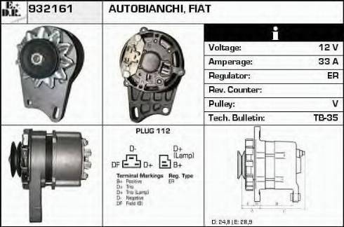 EDR 932161 - Alternateur cwaw.fr