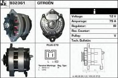 EDR 932361 - Alternateur cwaw.fr