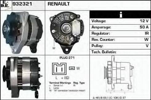 EDR 932321 - Alternateur cwaw.fr