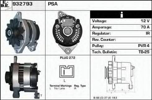 EDR 932793 - Alternateur cwaw.fr