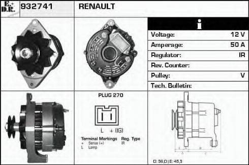 EDR 932741 - Alternateur cwaw.fr