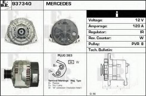 EDR 937340 - Alternateur cwaw.fr