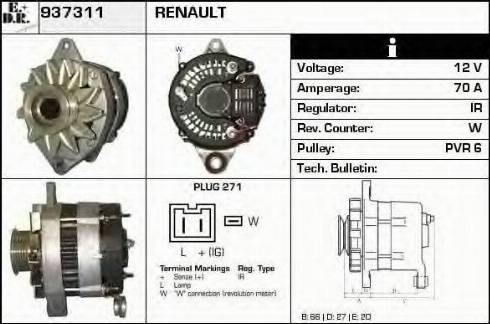 EDR 937311 - Alternateur cwaw.fr