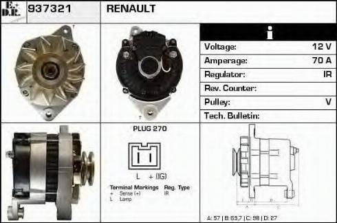 EDR 937321 - Alternateur cwaw.fr