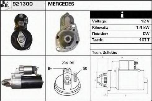 EDR 921300 - Démarreur cwaw.fr