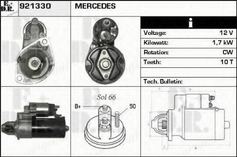 EDR 921330 - Démarreur cwaw.fr