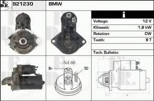 EDR 921230 - Démarreur cwaw.fr