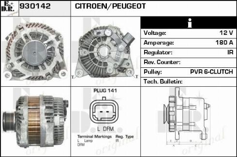 EDR WA11253 - Alternateur cwaw.fr