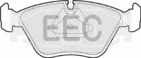 EEC BRP0596 - Kit de plaquettes de frein, frein à disque cwaw.fr