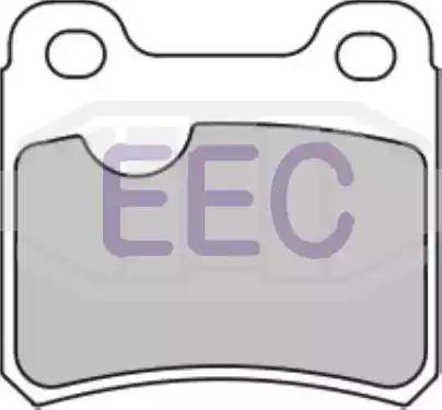 EEC BRP0597 - Kit de plaquettes de frein, frein à disque cwaw.fr