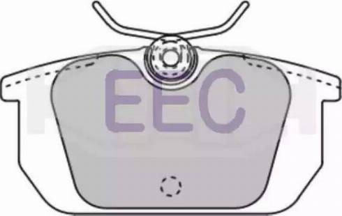 EEC BRP0524 - Kit de plaquettes de frein, frein à disque cwaw.fr