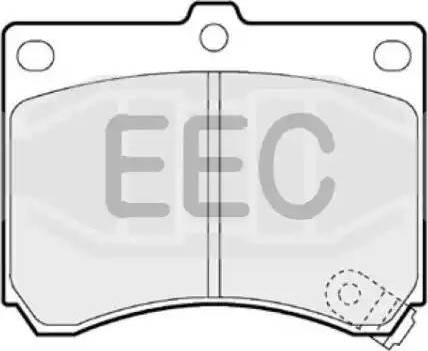 EEC BRP0687 - Kit de plaquettes de frein, frein à disque cwaw.fr