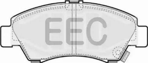 EEC BRP0816 - Kit de plaquettes de frein, frein à disque cwaw.fr