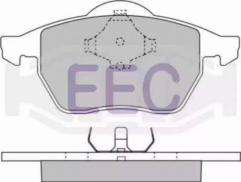 EEC BRP0875 - Kit de plaquettes de frein, frein à disque cwaw.fr