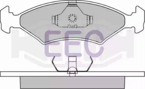 EEC BRP0351 - Kit de plaquettes de frein, frein à disque cwaw.fr