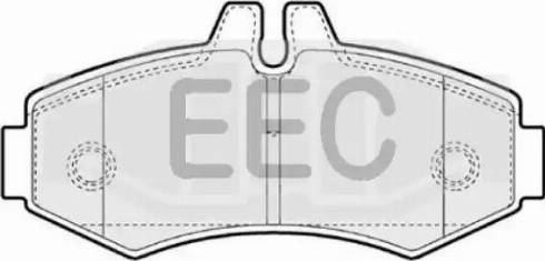 EEC BRP1074 - Kit de plaquettes de frein, frein à disque cwaw.fr