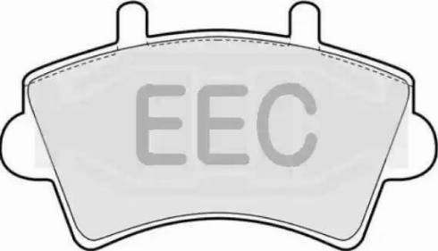 EEC BRP1204 - Kit de plaquettes de frein, frein à disque cwaw.fr