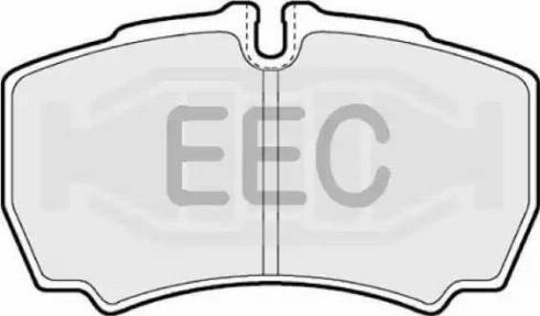 EEC BRP1277 - Kit de plaquettes de frein, frein à disque cwaw.fr