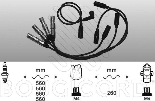 EFI 9524 - Kit de câbles d'allumage cwaw.fr