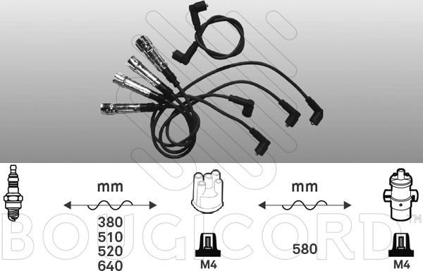 EFI 9231 - Kit de câbles d'allumage cwaw.fr