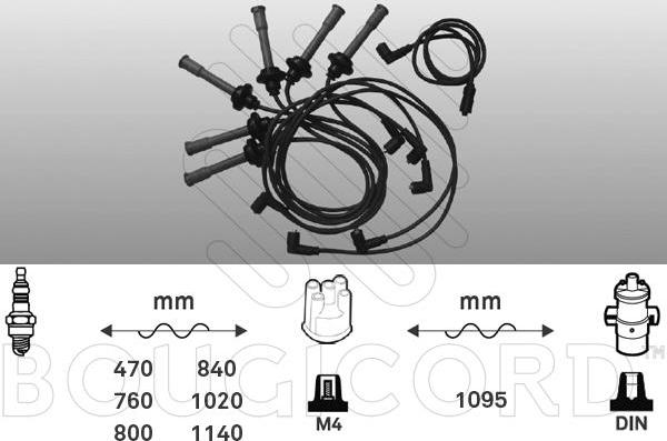 EFI 9763 - Kit de câbles d'allumage cwaw.fr