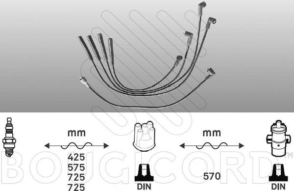 EFI 4060 - Kit de câbles d'allumage cwaw.fr