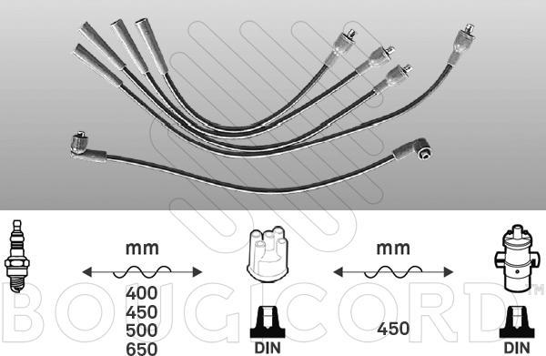 EFI 4004 - Kit de câbles d'allumage cwaw.fr