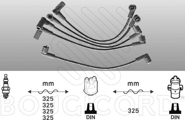 EFI 4011 - Kit de câbles d'allumage cwaw.fr