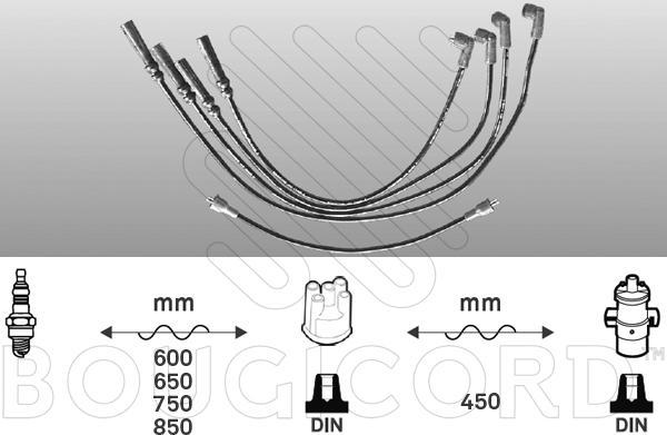 EFI 4027 - Kit de câbles d'allumage cwaw.fr