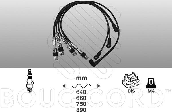 EFI 4196 - Kit de câbles d'allumage cwaw.fr