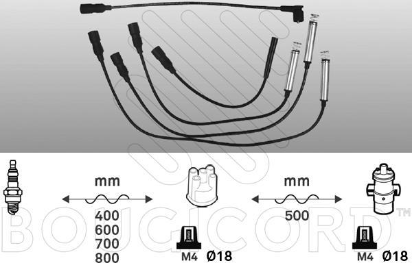 EFI 4164 - Kit de câbles d'allumage cwaw.fr