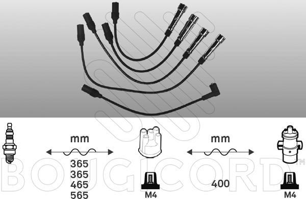 EFI 4101 - Kit de câbles d'allumage cwaw.fr