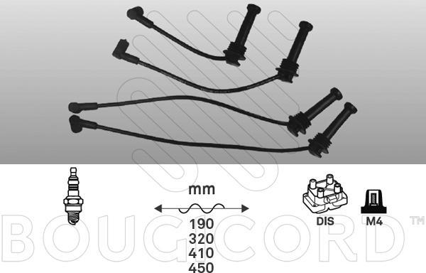 EFI 4178 - Kit de câbles d'allumage cwaw.fr