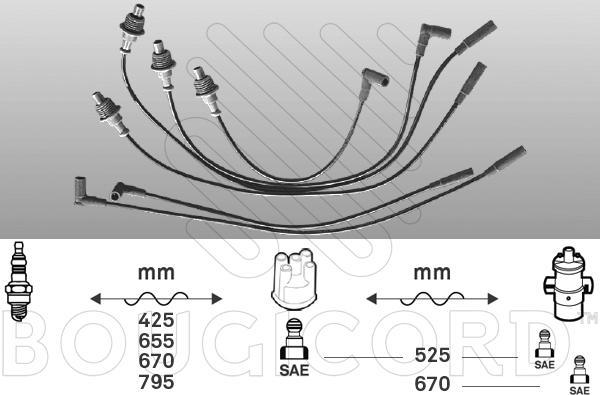 EFI 4310 - Kit de câbles d'allumage cwaw.fr