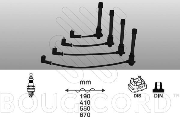 EFI 4204 - Kit de câbles d'allumage cwaw.fr