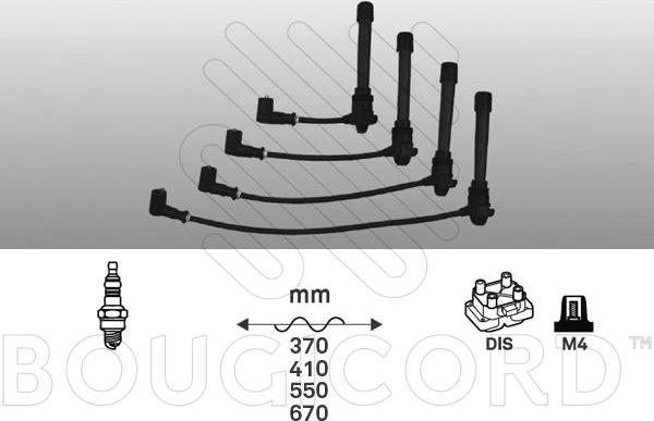 EFI 4206 - Kit de câbles d'allumage cwaw.fr