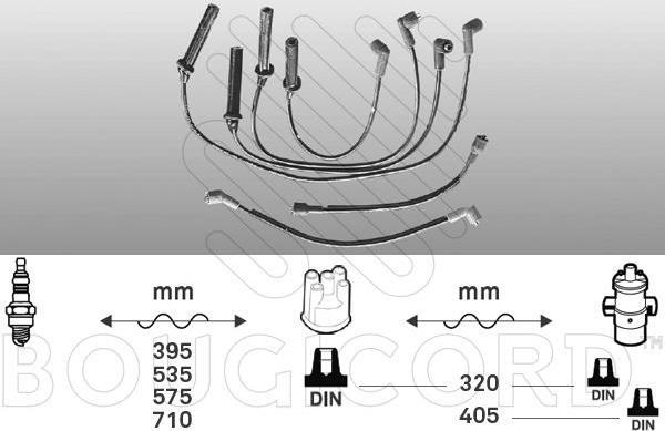 EFI 6518 - Kit de câbles d'allumage cwaw.fr