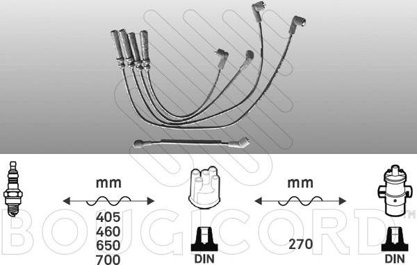 EFI 6521 - Kit de câbles d'allumage cwaw.fr