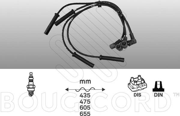 EFI 8002 - Kit de câbles d'allumage cwaw.fr