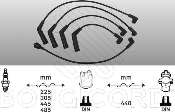 EFI 8106 - Kit de câbles d'allumage cwaw.fr