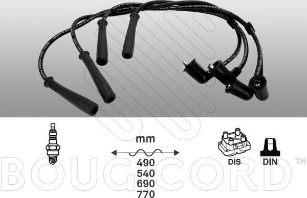 EFI 8118 - Kit de câbles d'allumage cwaw.fr