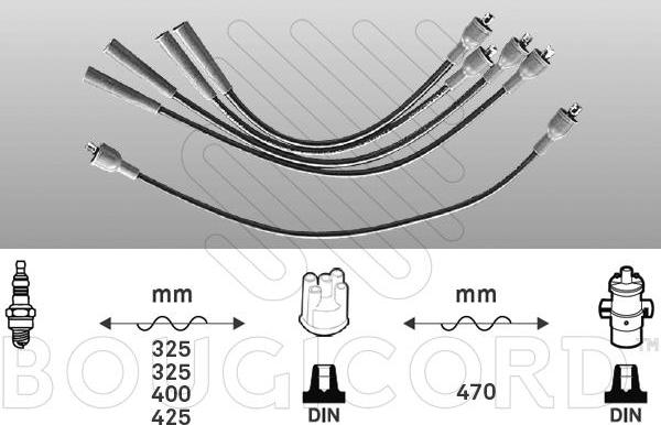 EFI 3414 - Kit de câbles d'allumage cwaw.fr