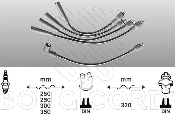 EFI 3418 - Kit de câbles d'allumage cwaw.fr