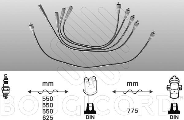 EFI 3519 - Kit de câbles d'allumage cwaw.fr