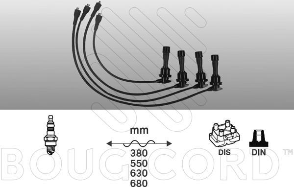 EFI 7414 - Kit de câbles d'allumage cwaw.fr