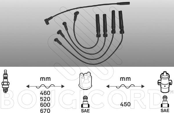 EFI 7165 - Kit de câbles d'allumage cwaw.fr