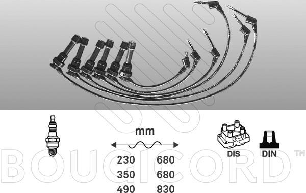 EFI 7170 - Kit de câbles d'allumage cwaw.fr