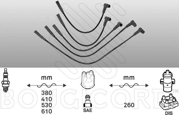 EFI 7299 - Kit de câbles d'allumage cwaw.fr